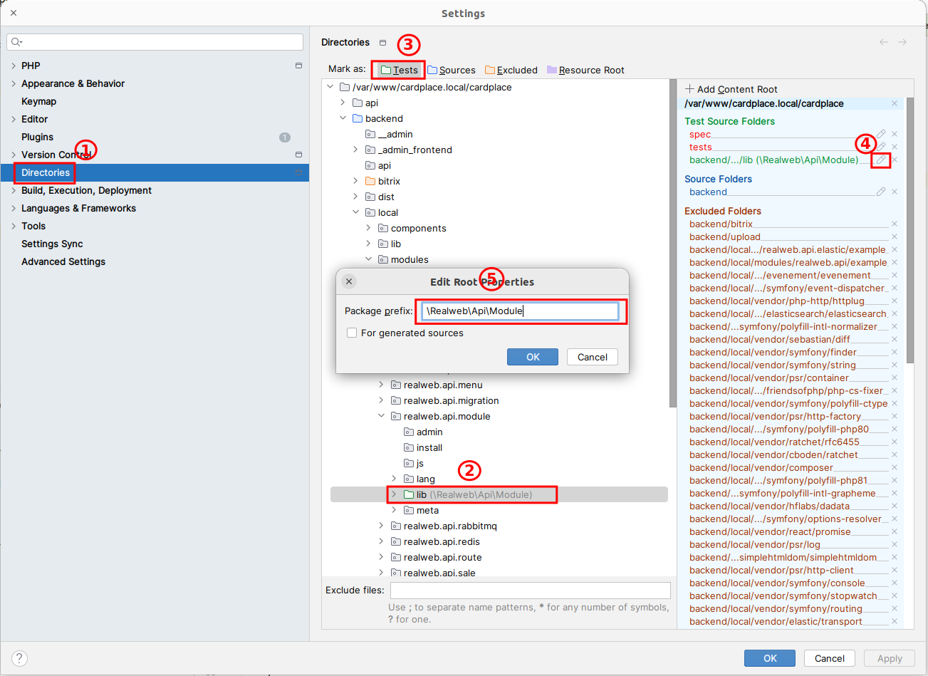 PhpStorm linter error fix